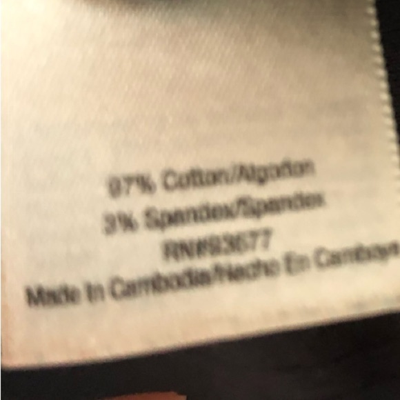 St. John's Bay Charcoal Sleeveless Button-Down Shirt. Large.tailored fit - Picture 7 of 9